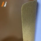 1.2mm synthetic microfiber suede PU leather for shoes clothing