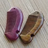 double sided wooden bridal wedding hair hair tool styling custom comb