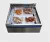 Guangzhou Wet and dry automatic big double chamber food vaccum sealing packing machine