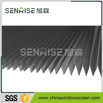 Pleated Retractable Screens / horizontal insect screen / plisse mesh door