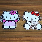 China supplier cartoon hello kitty design die cut stickers pvc sticker vinyl sticker printing