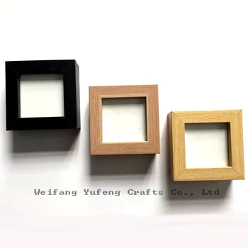 square wooden box frame