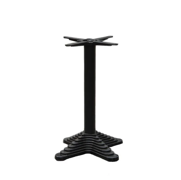 Commercial Furniture Coffee Table Base Black Cast Steel Table Base
