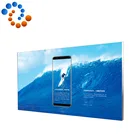 hot sale ultra-thin textile display taxi top advertising led light box