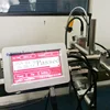 12.7mm Printing Height Korean / German / Russian / French / Portuguese Language Inkjet Printer Online for Variable Data Printing