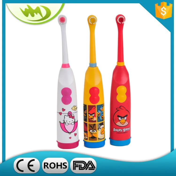 Multi-function Teeth Whitening Electric Kids Toothbrush With 2-aa 