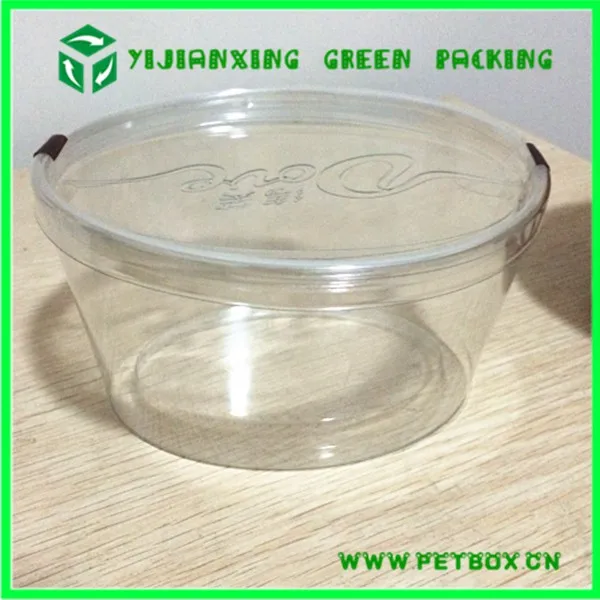 Plastic PVC clear packaging round tube packaging