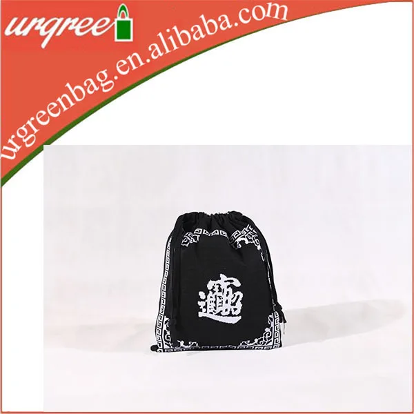 100 cotton yarn drawstring bag, yarn cotton drawstring pouch