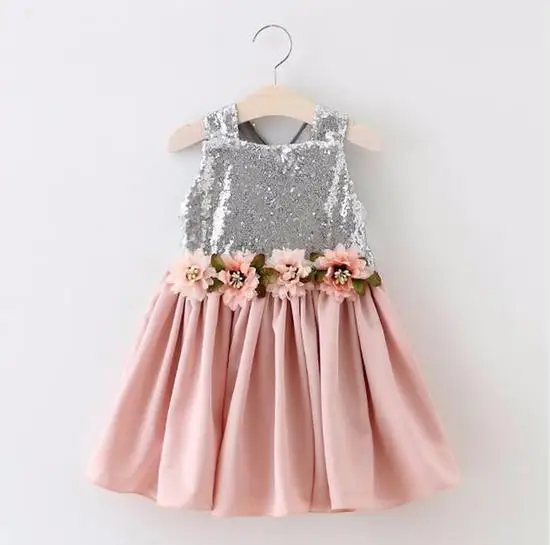 baby frock flower design