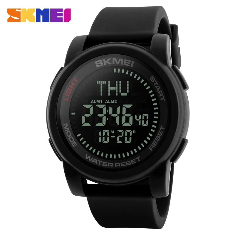 SKMEI 1289 Men's Sport Watch Digital Movement Multi-function Plastic Band Watches 
SKMEI 1289 Men's Sport Watch Digital Movement Multi-function Plastic Band Watches