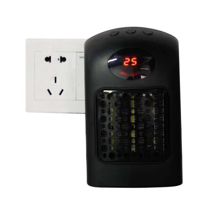 Mini Alan Isıtıcı, Küçük Duvar Fiş 900 Watt Taşınabilir Mini fan ısıtıcı Ofis Ev Için Kullanılan