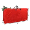 Heavy Duty Christmas Tree Storage Bag Fit Up to 9 Foot Artificial Tree Holiday Red Extra Large 65'' x 30'' x 15''