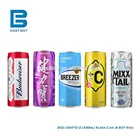 Aluminum Soda Can & End Sleek 330ml North American Brand Chinese Factory Price (FOB Per 1000sets)