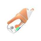 Custom Flexible Labels Easy-grip Penguin Shape Baby Feeding Milk Funny Baby Bottle