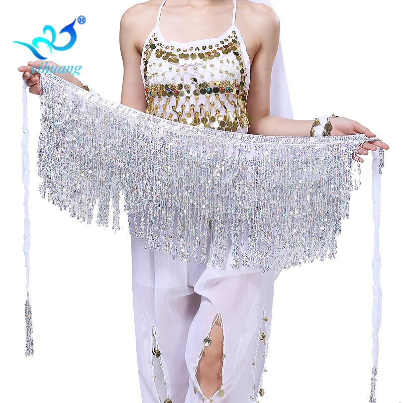 2019 Hot Sale Chiffon Dangling Sequin Tassel Wrap Belt Hip Skirt Belly Dance Scarf Bollywood Costumes Music Festival Skirt, Gold;silver;black;red;green;purple
2019 Hot Sale Chiffon Dangling Sequin Tassel Wrap Belt Hip Skirt Belly Dance Scarf Bollywood Costumes Music Festival Skirt, Gold;silver;black;red;green;purple