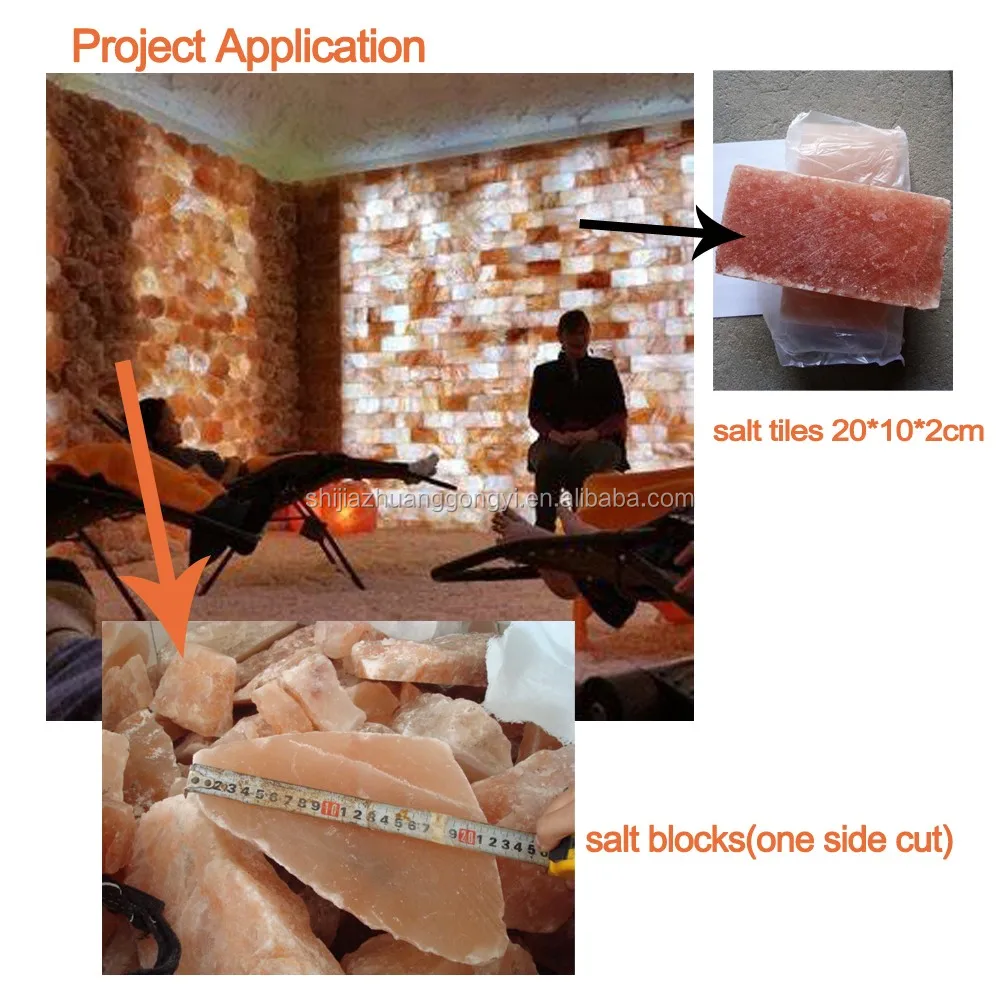 one side himalayan salt mineral block one side flat one side -