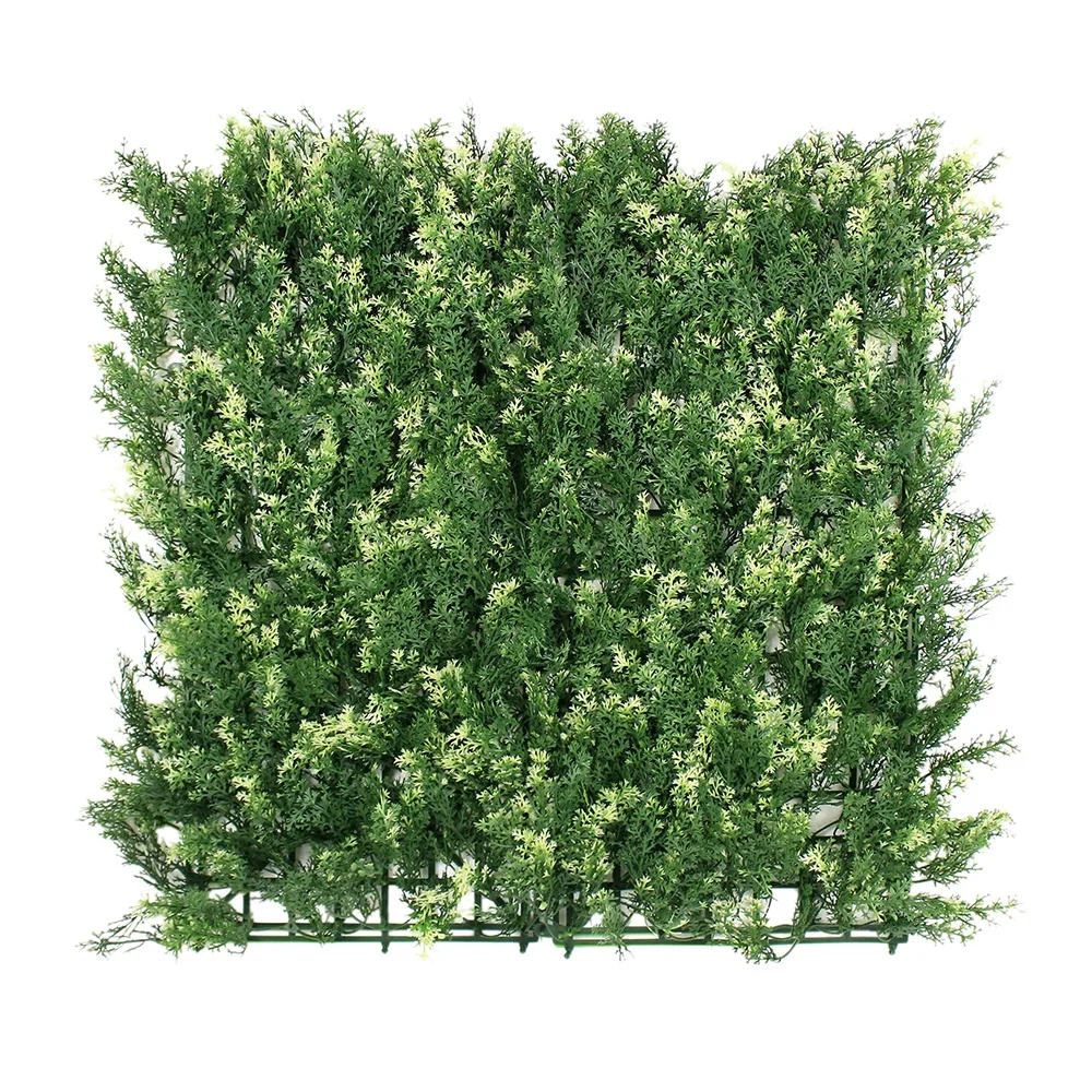outdoor natural artificial ivy leaf privacy fence with fireproof test