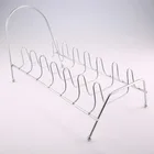 Custom Metal Dish Rack For Kitchen Tableware Storage Stainless Steel Shelf Organize