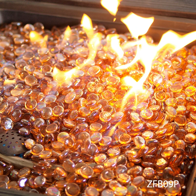 Outdoor Fire Pits Accessories Of Iridescent Clear Luster Fire
