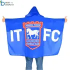 Football World Cup Soccer Custom Cheap Cape Flags Body Flags