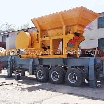 High Quality Crushing Machine mobile jaw crusher station