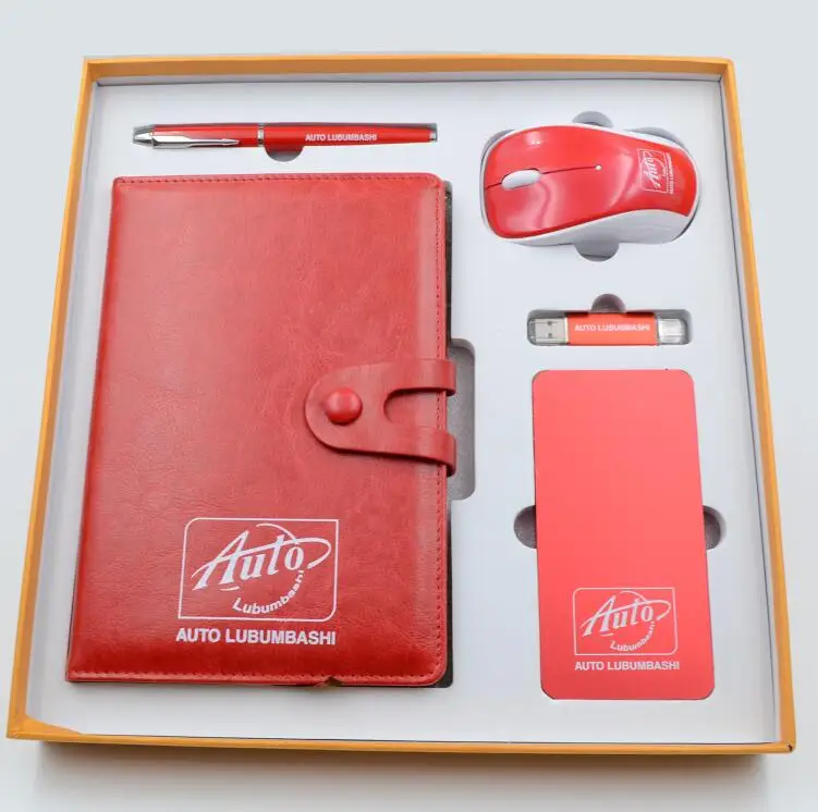 business gift set, promotion corporate gift set 2018 with power