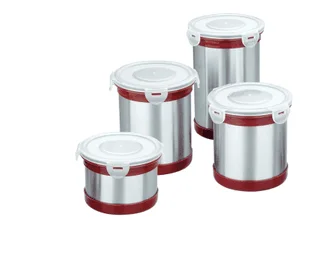 practical stainless steel canisters coffee jag food container