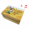 Big promotion music paper folding chocolate candy boxes