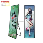 Indoor Portable Digital led screen Advertising p2.5 poster Media LED Display