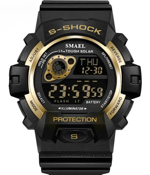 Smael 1466 New Cool Sports Watches Fashion Design Man Digital Watch, 3 colors for choose
Smael 1466 New Cool Sports Watches Fashion Design Man Digital Watch, 3 colors for choose