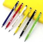 Custom Logo Metal Super Thin Ballpoint Touch screen Stylus Pen Promotional Items Personalized Branded Gifts China Manufacturer