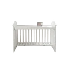 Food Grade Paint Convertible Crib Cot Bed Bumper Bed Baby