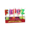 15pcs for spain fancy birthday cake candles