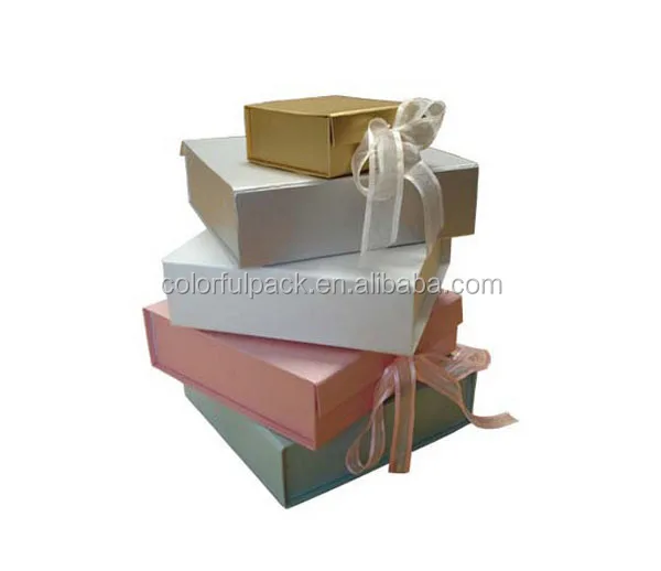 Recyclable material garments luxury clothing packaging box