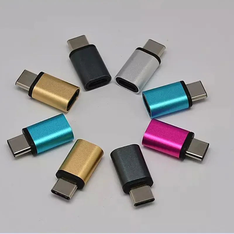 Wholesale metal Micro to USB Type C Adapter 3.1 Male, Micro Pin to USB-C Charging Adapter for Smart Phone
Wholesale metal Micro to USB Type C Adapter 3.1 Male, Micro Pin to USB-C Charging Adapter for Smart Phone