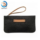 Wholesale Felt Zip Wallet Men Woman Custom