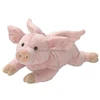 Cute soft toy promotion gifts stuffed animal type toys small plush toy mini pig with wings