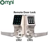 Omni 4-way key Unlock Password RFID Card Key Remote Smart Door Lock keys hotel In China