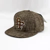 Black Embroidered 58-62cm Shade Outside Cap Two Tone Hats Ny Snapback Caps With Custom Logo