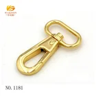 Wholesale metal small swivel trigger snap hook handbag hardware for decoration