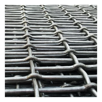 high carbon steel mesh screen factory produce Quarry vibrating screen mesh quarry crusher screen