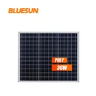 Bluesun high efficiency A garde solar cells for mini panels solar poly 30w