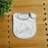 Cute cloth fancy wholesale blank White terry baby bibs for chilren/baby