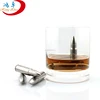 Reusable Metal Ice Cubes Drinks Chiller Stainless Steel Whiskey Bullets & Tongs