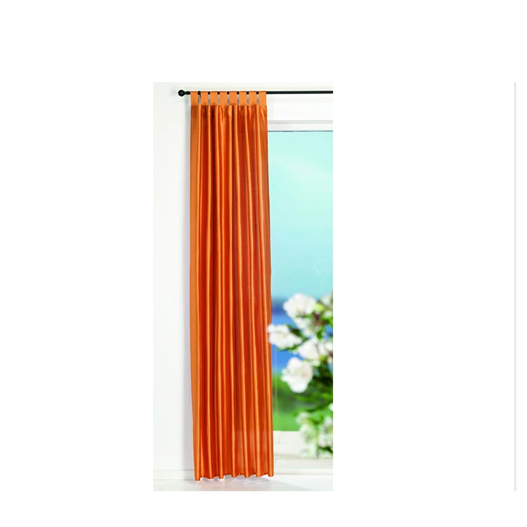Custom Factory Sales Ready Made Chinese Silk Curtains Custom