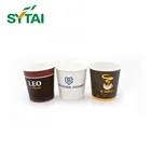 10 oz paper coloured to go disposable cups