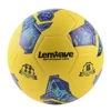Lenwave branded soccer balls deflated packing thermal bonded custom soccer ball