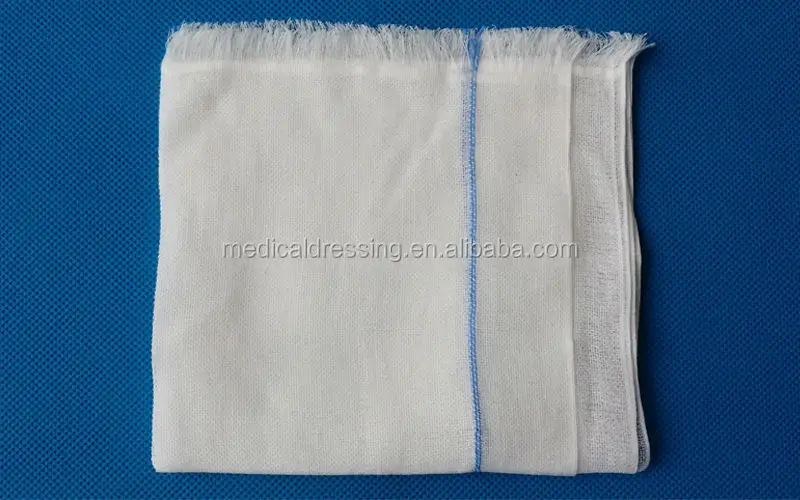 iso and ce approved 100% cotton gaped gauze sponge,special