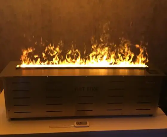 Electric Water Fireplace With Remote Control No Heat For