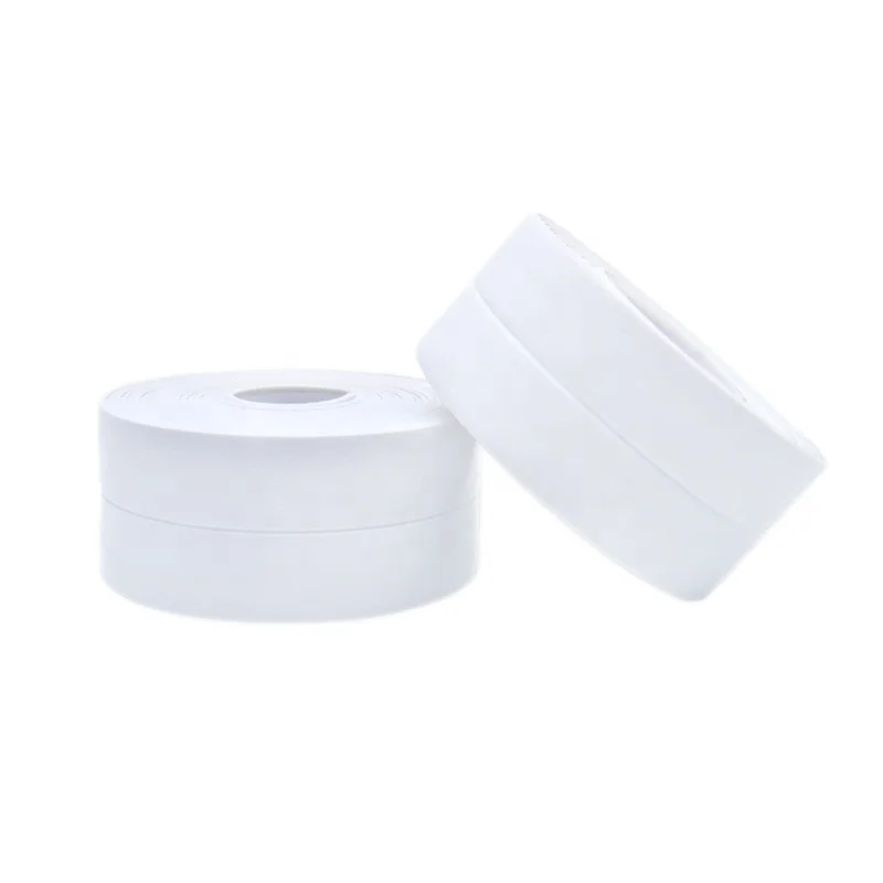 Self adhesive wall and corner caulk strip bath sealant tape 100% waterproof seal 38mmx3.35m
Self adhesive wall and corner caulk strip bath sealant tape 100% waterproof seal 38mmx3.35m